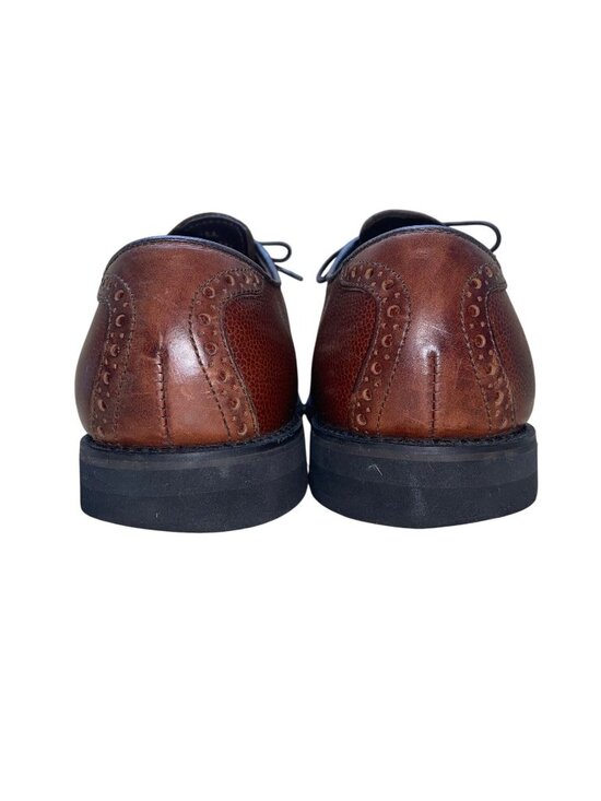 Dexter Men’s Brown Leather Lace-Up Brogue Oxford Dress Shoes Size 12 M